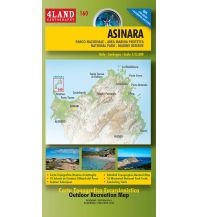 Wanderkarten Italien 4Land-Karte 160, Asinara (Sardinien) 1:25.000 4Land