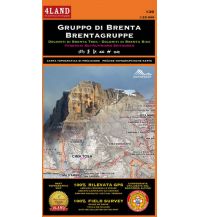 Mountainbike Touring / Mountainbike Maps 4Land-Karte 139, Gruppo di Brenta/Brentagruppe 1:25.000 4Land