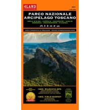 Mountainbike-Touren - Mountainbikekarten 4Land Wander- & MTB-Karte 201, Parco Nazionale Arcipelago Toscano 1:25.000/1:15.000 4Land
