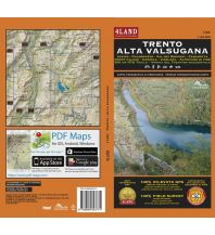 Mountainbike Touring / Mountainbike Maps 4Land Wander- & MTB-Karte 143, Trento/Trient, Alta Valsugana 1:25.000 4Land