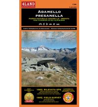 Skitourenkarten 4Land-Karte 138, Adamello, Presanella 1:25.000 4Land