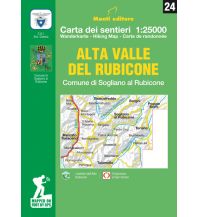 Hiking Maps Apennines Monti Editore WK 24 Italien Außeralpin - Alta Valle del Rubicone 1:25.000 Monti Editore - IGA