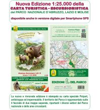 Hiking Maps Apennines Edizioni del Parco Wanderkarte Parco Nazionale d'Abruzzo, Lazio e Molise 1:25.000 L'Escursionista