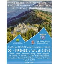 Hiking Maps Apennines DREAM-Wanderkarte 03, Appennino Fiorentino 1:25.000 DREAM