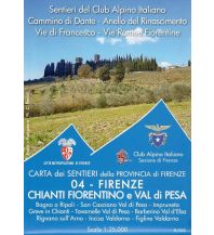 Hiking Maps Apennines DREAM-Wanderkarte 04, Appennino Fiorentino 1:25.000 DREAM