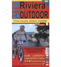 Cycling Maps Riviera Cross Country, Enduro, Freeride 1:25.000 Edizioni del Magistero