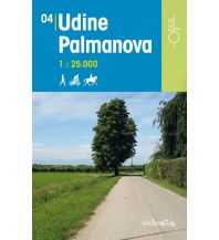 Hiking Maps Italy Rad-, Wander- und Reitkarte Odòs 04, Udine, Palmanova 1:25.000 Odos