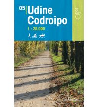 Hiking Maps Italy Rad-, Wander- und Reitkarte Odòs 05, Udine, Codroipo 1:25.000 Odos