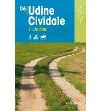 Hiking Maps Italy Rad-, Wander- und Reitkarte Odòs 06, Udine, Cividale 1:25.000 Odos