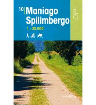 Hiking Maps Italy Rad-, Wander- und Reitkarte Odòs 10, Maniago, Spilimbergo 1:30.000 Odos