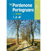 Wanderkarten Italien Rad-, Wander- und Reitkarte Odòs 12, Pordenone, Portogruaro 1:30.000 Odos