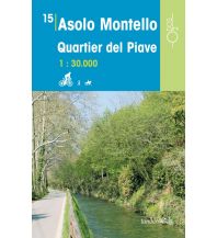 Hiking Maps Italy Rad-, Wander- und Reitkarte Odòs 15, Asolo, Montello, Quartier del Piave 1:30.000 Odos