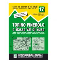 Hiking Maps Italy IGC-Wanderkarte 17, Torino, Pinerolo e Bassa Val di Susa 1:50.000 IGC