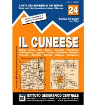 Wanderkarten Italien IGC-Wanderkarte 24, Il Cuneese 1:75.000 IGC