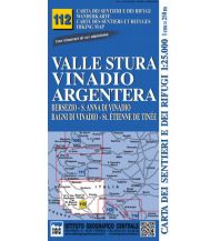 Wanderkarten Italien IGC-Wanderkarte 112, Vinadio, Valle Stura, Bagni di Vinadio 1:25.000 IGC