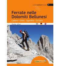 Via ferrata Guides Ferrate nelle Dolomiti Bellunesi/Klettersteige in den Belluneser Dolomiten Idea Montagna