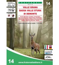 Wanderkarten Italien Fraternali-Wanderkarte 14, Valle Grana, Bassa Valle Stura di Demonte 1:25.000 Fraternali