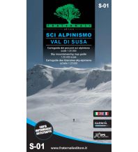 Ski Touring Maps Fraternali Skitourenkarte S-01, Sci alpinismo Valle di Susa 1:25.000 Fraternali