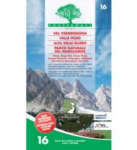 Hiking Maps Italy Fraternali-Wanderkarte 16, Val Vermenagna, Valle Pesio, Valle Ellero, PN del Marguareis 1:25.000 Fraternali