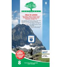 Hiking Maps Italy Fraternali-Wanderkarte 8, Valli di Lanzo/Lanzo-Täler 1:25.000 Fraternali