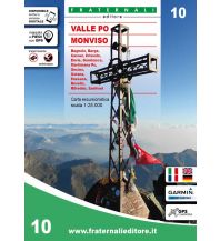 Hiking Maps Italy Fraternali-Wanderkarte 10, Valle Po, Monviso 1:25.000 Fraternali