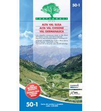 Hiking Maps Italy Fraternali-Wanderkarte 50-1, Alta Val Susa, Alta Val Chisone, Val Germanasca 1:50.000 Fraternali