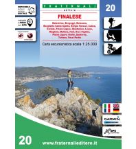 Hiking Maps Italy Fraternali-Wanderkarte 20, Finalese 1:25.000 Fraternali
