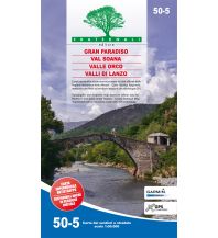 Hiking Maps Italy Fraternali-Wanderkarte 50-5, Gran Paradiso, Val Soana, Valle Orco, Valli di Lanzo 1:50.000 Fraternali