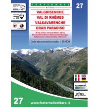 Wanderkarten Italien Fraternali-Wanderkarte 27, Valgrisenche, Valle di Rhêmes, Valsavaranche 1:25.000 Fraternali