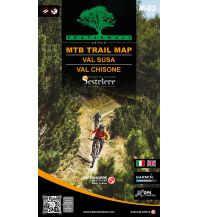 Mountainbike-Touren - Mountainbikekarten Fraternali MTB-Karte M-03, Val Susa, Val Chisone 1:25.000 Fraternali
