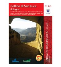 Hiking Maps Apennines Guida al Territorio 01-BO, Collina di San Luca, Bologna 1:25.000 L'Escursionista