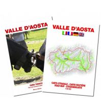 Straßenkarten Italien Straßenkarte Valle d'Aosta/Aostatal 1:100.000 L'Escursionista