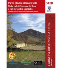 Hiking Maps Apennines Escursionista-Karte 04-BO, Parco Storico di Monte Sole 1:25.000 L'Escursionista