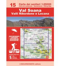 Wanderkarten Italien Escursionista-Karte 15, Val Soana 1:25.000 L'Escursionista