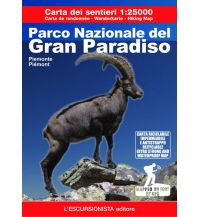 Wanderkarten Italien Carta dei sentieri Parco Nazionale del Gran Paradiso 1:25.000 L'Escursionista