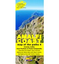 Hiking Maps Apennines Zephiro Cart & Guide 4, Amalfi Coast/Amalfiküste 1:10.000 Zephiro