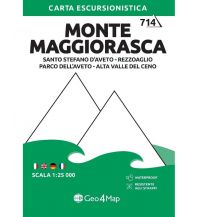 Hiking Maps Apennines Geo4Map Wanderkarte 714, Monte Maggiorasca 1:25.000 Geo4map