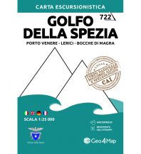 Wanderkarten Apennin Geo4Map-Wanderkarte 722, La Spezia 1:25.000 Geo4map