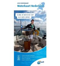 Revierführer Binnen ANWB Waterkaart - Nederland - Niederlande 1:320.000 ANWB