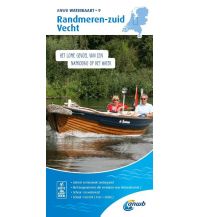 Inland Navigation ANWB Waterkaart 9 - Randmeren-Zuid / Vecht 1:50.000 ANWB