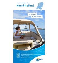 Revierführer Binnen ANWB Waterkaart 10 - Noord-Holland 1:50.000 ANWB