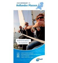 Inland Navigation ANWB Waterkaart 11 - Hollandse Plassen 1:50.000 ANWB
