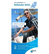 Inland Navigation ANWB Waterkaart 12 - Hollandse Delta 1:50.000 ANWB