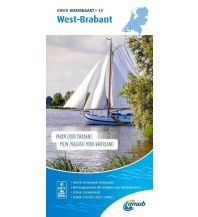 Revierführer Binnen ANWB Waterkaart 13 - West-Brabant 1:50.000 ANWB