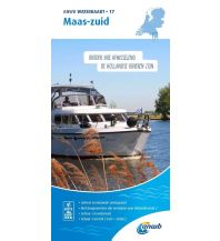 Inland Navigation ANWB Waterkaart 17 - Maas-Zuid 1:50.000 ANWB