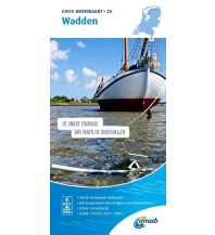 Inland Navigation ANWB Waterkaart 20 - Wadden 1:50.000 ANWB