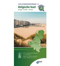 Cycling Maps ANWB Fietsknooppuntenkaart 27, Belgische Küste 1:100.000 ANWB