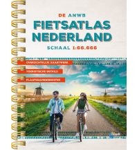 Radkarten ANWB Radatlas Niederlande/Fietsatlas Nederland 1:66.666 ANWB