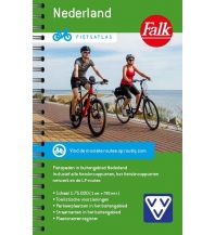 Radkarten Falk Radatlas Niederlande/Fietsatlas Nederland 1:75.000 Falk Nederland