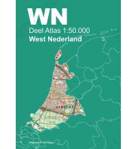 Wanderkarten Topografischer Atlas Niederlande - WN - West-Nederland / Westliche Niederlande 1:50.000 12 Provinciën
